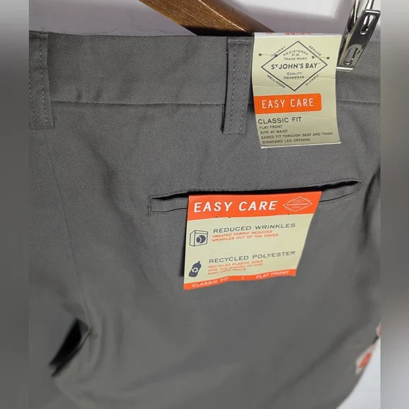 Men's Grey Dress Pants 38x34 - Picture 7 of 9